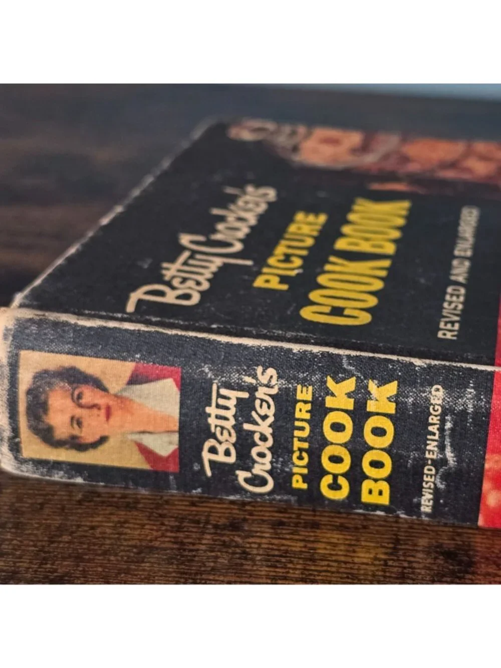 Betty Crockers Picture Cook Book Revised & Enlarged Hardcover 1950s Vintage